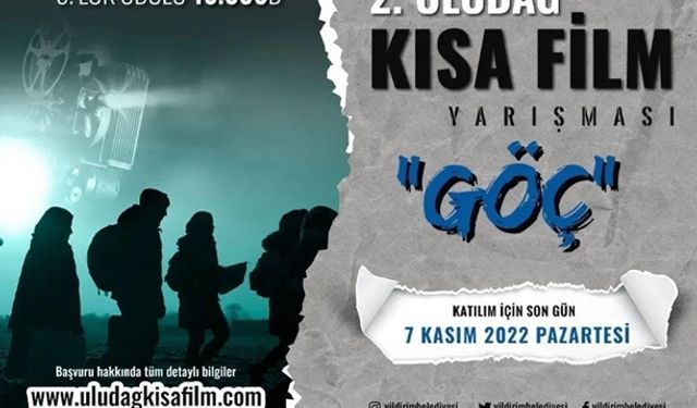 Uludağ Kısa Film Yarışması Başvuruları Başladı