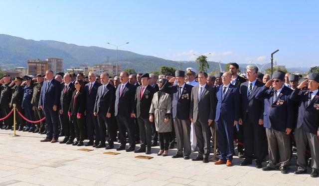 Bursa'da 19 Eylül Gaziler Günü Töreni Düzenlendi