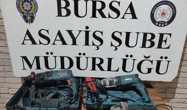 Bursa'da hırsızlık şüphelisi iki kardeş tutuklandı