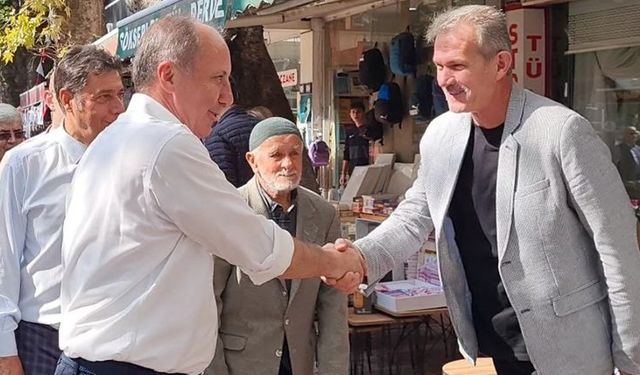 Muharrem İnce, Bursa'da esnaf ziyaretinde bulundu