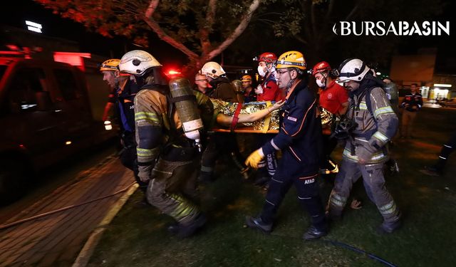 Bursa Metrosunda nefes kesen tatbikat