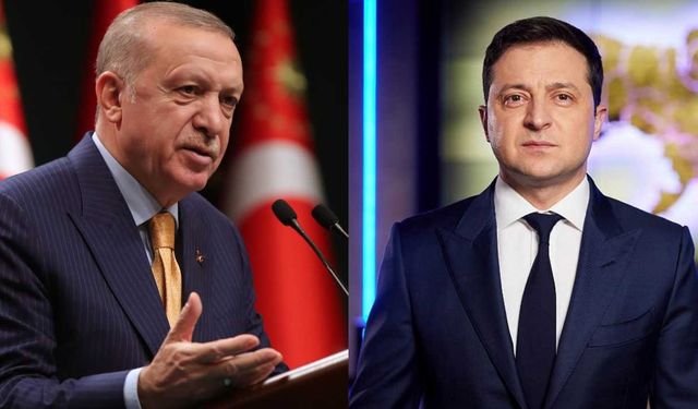 Cumhurbaşkanı Erdoğan Volodimir Zelenskiy ile görüştü