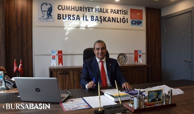 Chp İl Başkanı İsmet Karaca’dan Çok Özel Çağrı