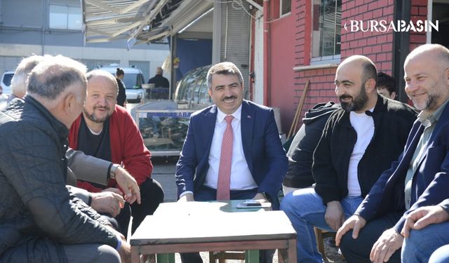 Başkan Oktay Yılmaz Sorunlara yerinde çözüm üretiyoruz