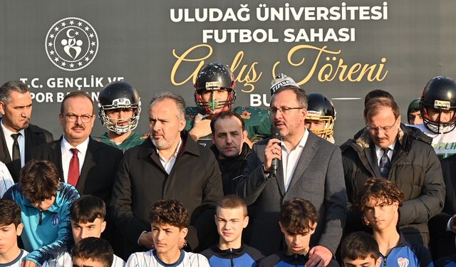 Bursa'dan Uludağ Üniversitesi'ne Futbol Sahası