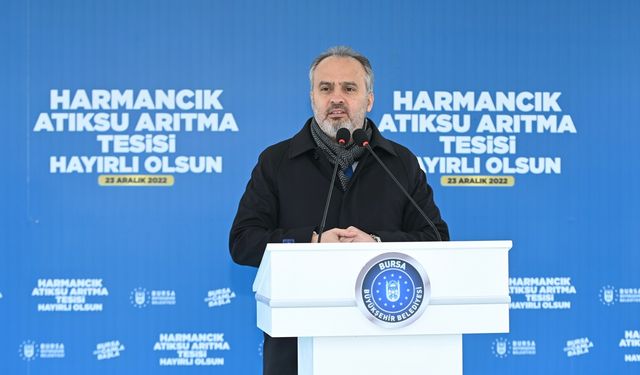 Büyükşehir Belediyesi'nden Harmancık'a Atıksu Arıtma Tesisi