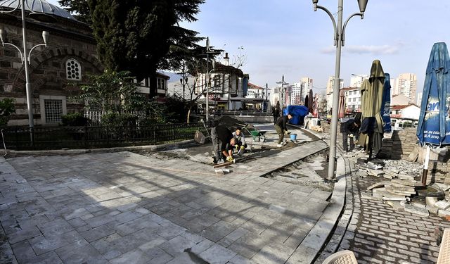 Abdal Camii Etrafında Zemin Çalışmaları