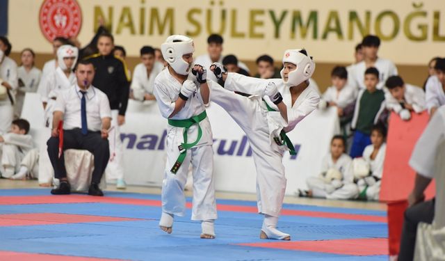 Yıldırım'da Tam 218 Sporcu İle Karate Turnuvası Düzenlendi