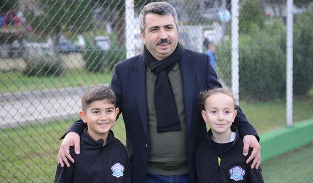 Başkan Yılmaz Minik Futbolcular İle Buluştu