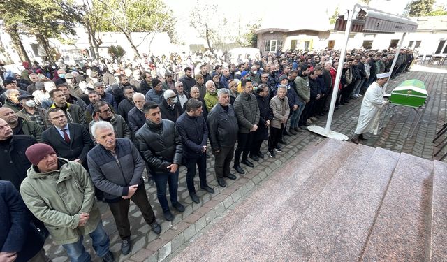 Bursa'da gıyabi cenaze namazı kılındı