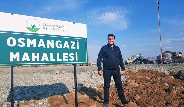Osmangazi Belediyesi kolları sıvadı