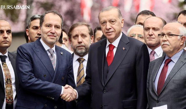 Cumhurbaşkanı Erdoğan, Yeniden Refah Partisi'ni ziyaret etti