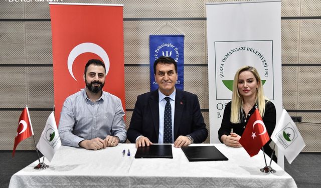 Osmangazi Belediyesi, Türk Psikologlar Derneği ile protokol imzaladı