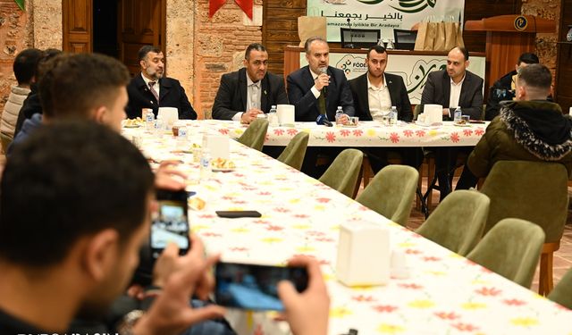 Bursa Belediyesi’nden anlamlı iftar