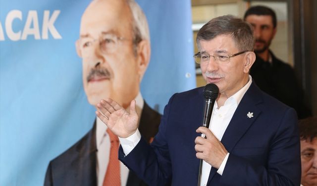 Gelecek Partisi Genel Başkanı Davutoğlu Kocaeli'de konuştu: