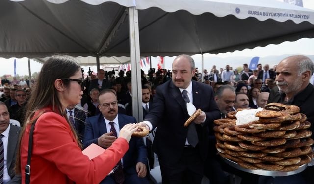 Sanayi ve Teknoloji Bakanı Mustafa Varank, Bursa Adliye Kavşağı'nın açılışında konuştu: