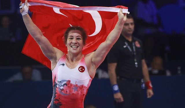 Trakya Üniversitesi'nden Avrupa şampiyonu güreşçi Yasemin Adar Yiğit'e tebrik mesajı: