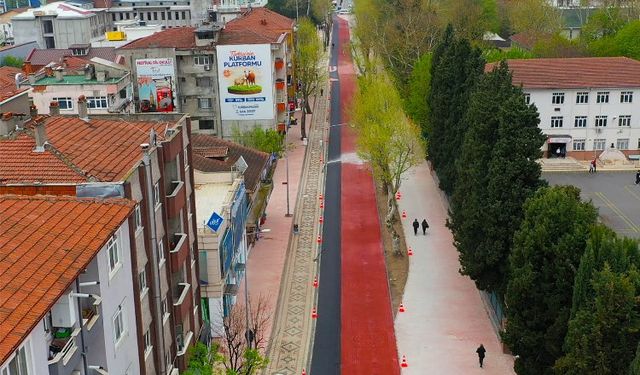 Çark Caddesi rekreasyonunda Sakarya'da ilk