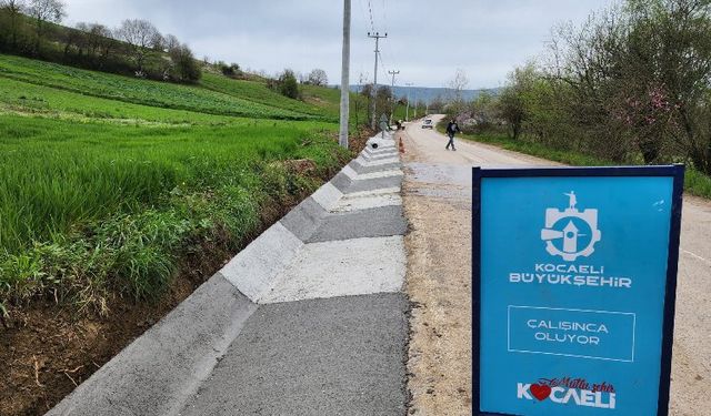 İzmit ve Kandıra’da yoğun üstyapı çalışmaları