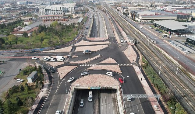 Konya'da trafiği rahatlatacak düzenleme tamamlandı