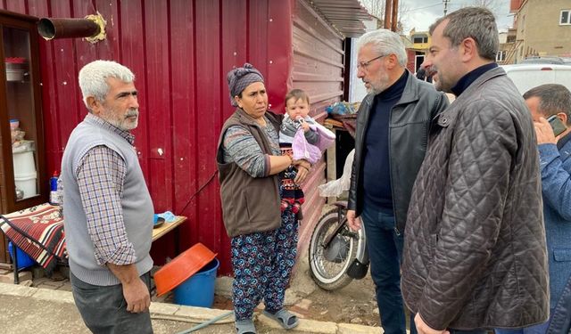 Başkan Mustafa Işık Yeniden Afet Bölgesi'nde