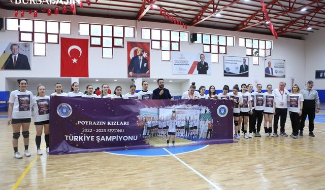 Mudanya'da Şampiyonlara coşkulu kutlama
