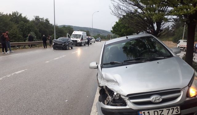 Bilecik'te trafik kazasında 1 kişi yaralandı