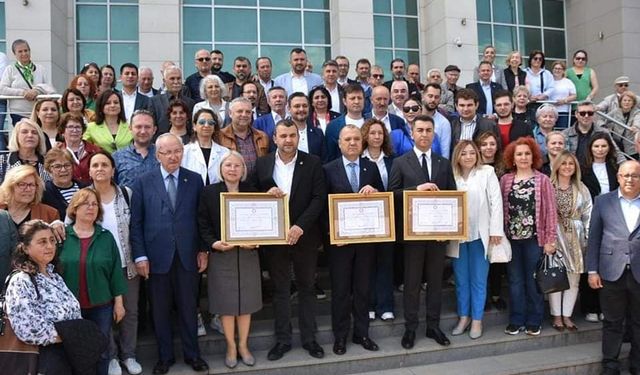 CHP Tekirdağ milletvekilleri mazbatalarını aldı