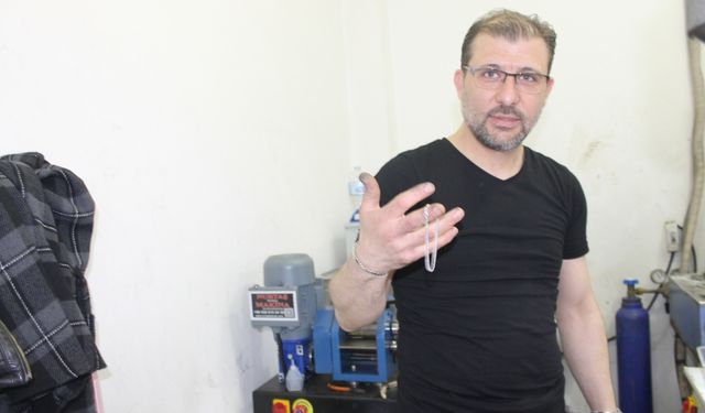 Murat usta, ziynet eşyası tamirciliğinde 35 yılı geride bıraktı