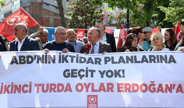 Vatan Partililer seçimde Cumhurbaşkanı Erdoğan için destek çağrısı yaptı