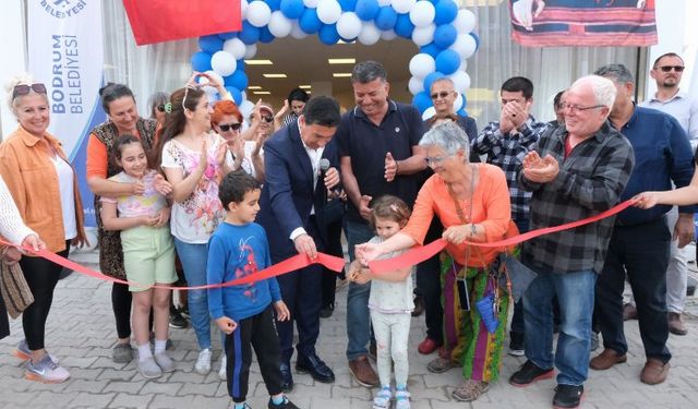 Bodrum Güvercinlik'te sosyal merkez