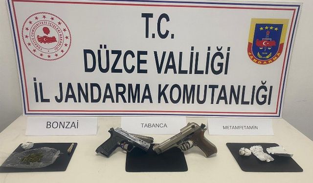 Düzce'de uyuşturucu satıcısı tutuklandı