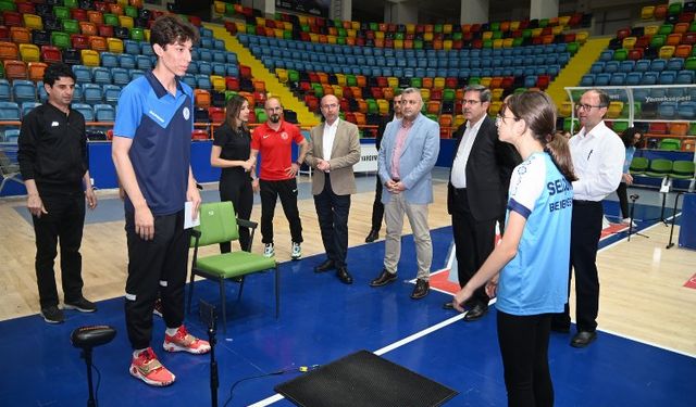 Konya Selçuklu'da sporcular seçiliyor... Demo Ölçüm Testleri başladı