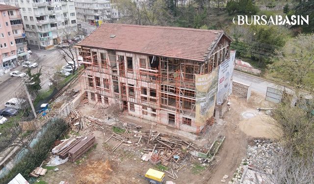 Yıldırım Belediyesi Tarihi Osman Fevzi efendi Köşkü'nü Restore Ediyor