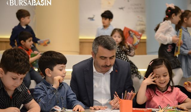 Yıldırım'da Mimar Sinan Çocuk Kütüphanesi minik ziyaretçilerini ağırlamaya başladı