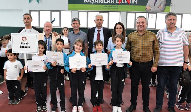 Osmangazi'de Minik raketler sertifikalarını aldı