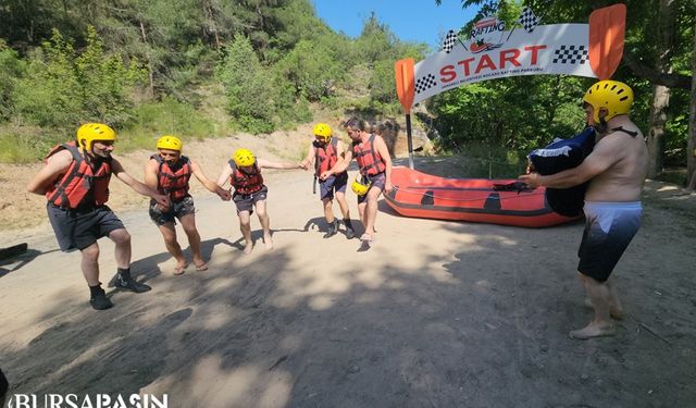 Bursa'da Tulum Eşliğinde Rafting