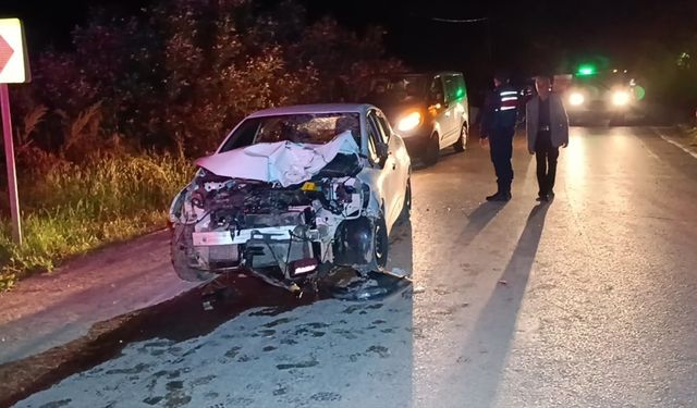 Bursa'da otomobille çarpışan motosikletin sürücüsü öldü