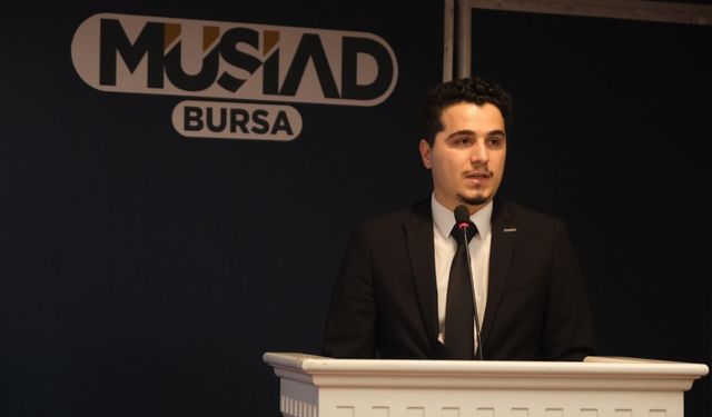 Genç MÜSİAD Bursa Şubesinde yeni başkan Süleyman Mesih Çil oldu