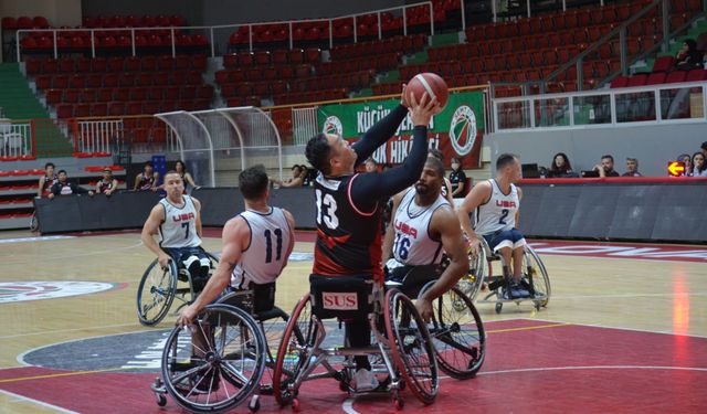 Tekerlekli Sandalye Basketbol Kıtalararası Kupası maçları Yalova'da başladı