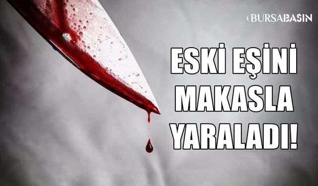 Yıldırım'da bir kadın, eski eşi tarafından makasla yaralandı