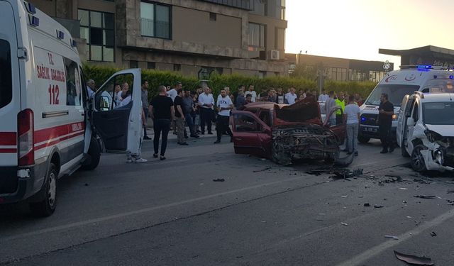 Bursa'da Yaşanan Kaza'da 6 Kişi Yaralandı!