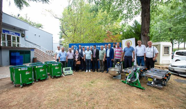 Tarımda makineleşmeye Büyükşehir'den tam destek