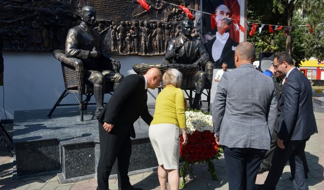 Atatürk'ün Saray ilçesine gelişinin 86. yıl dönümü törenle kutlandı