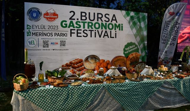 Bursa Gastronomi Festivali 15 Eylül'de başlıyor