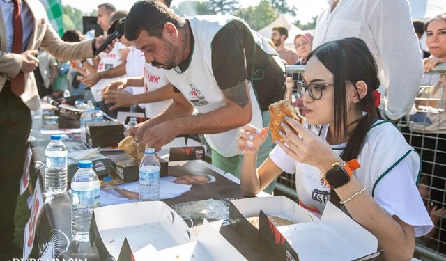 En çok yiyenlerin kazandığı festival