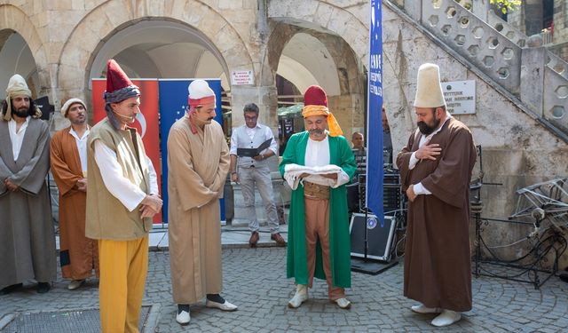 Bursa'da Ahilik geleneği Koza Han’da yaşatıldı