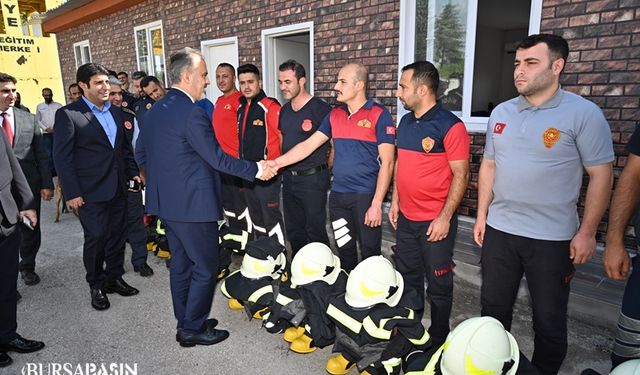 Bursa İtfaiyesi'nde 309’uncu yıl gururu