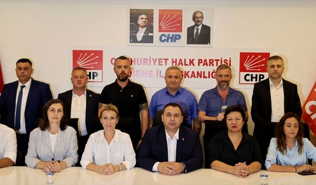 CHP Edirne İl Başkanı Kahraman, il kongresini değerlendirdi