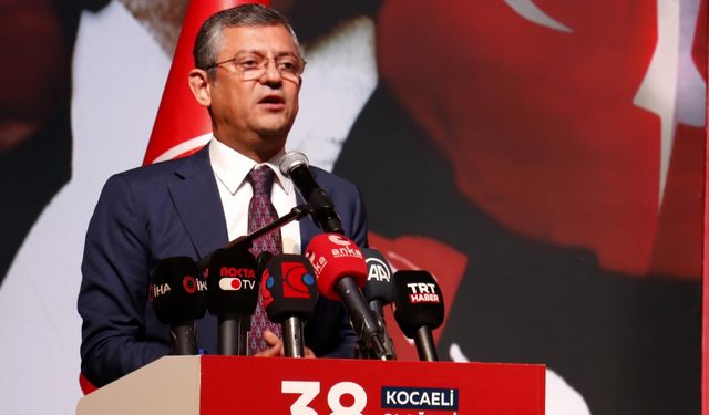 CHP Grup Başkanı Özel, partisinin Kocaeli İl Kongresi'nde konuştu: